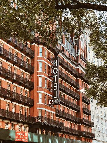 building Hotel Chelsea shop front high rise