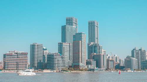 building landscape cityscape photography during daytime high rise