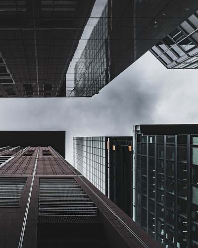 urban low angle photography of concrete buildings grey