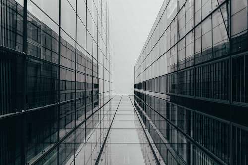 building low angle view of high rise buildings office building