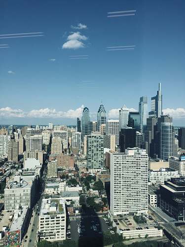 building photography of buildings during daytime town