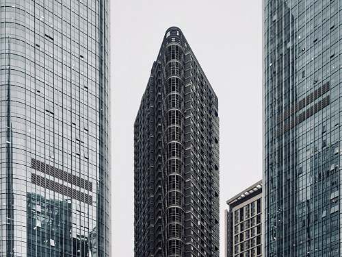 building skyscrapers under clear sky urban