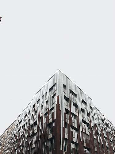 urban white and brown building town