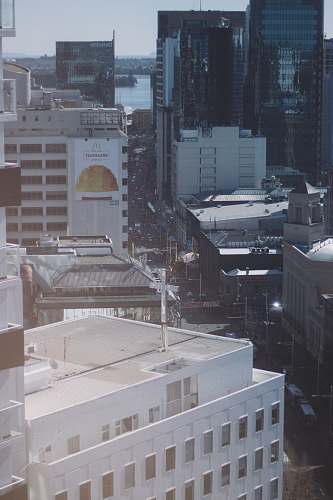 town white building during daytime building