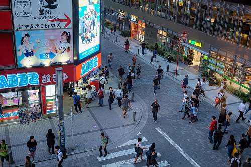 pedestrian people crossing streets person