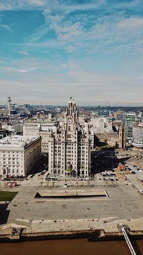 nature aerial photography of city building outdoors