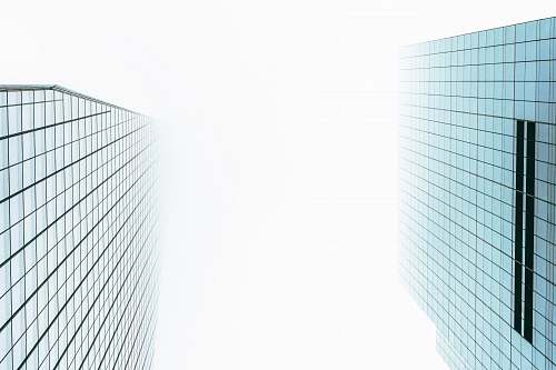 building low-angle photography of high rise buildings city