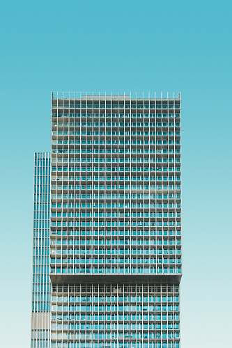 building gray concrete building city