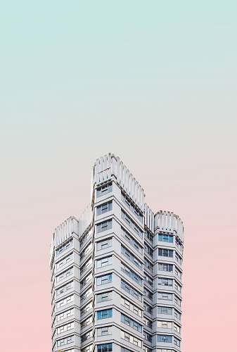 city gray concrete building building