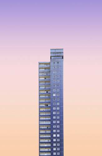 town gray tower building high rise