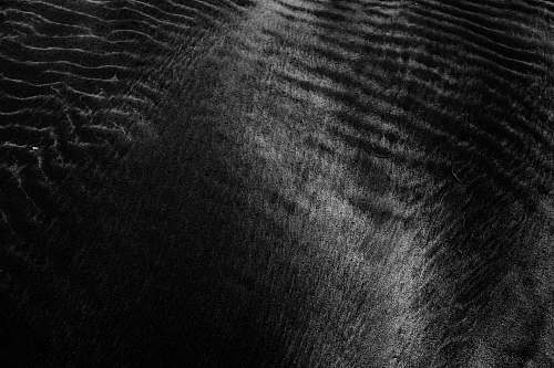 nature grayscale photo of body of water soil