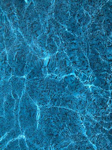 nature blue and white abstract painting outdoors