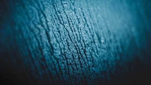 texture wet blue surface wool