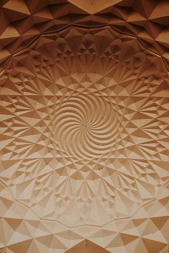 pattern embossed brown surface brown