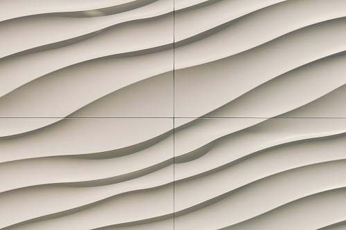 pattern aerial view of desert wave