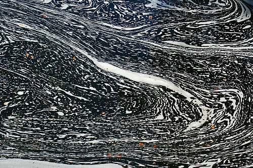 water black and white abstract painting abstract