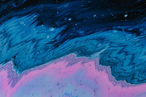abstract body of water illustration oil spill