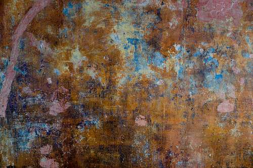 rust brown and pink wooden surface berlin