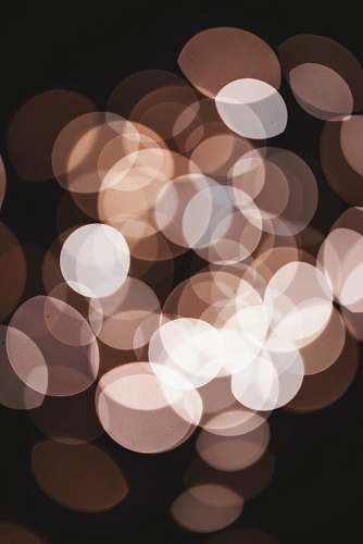 light brown bokeh lights pattern