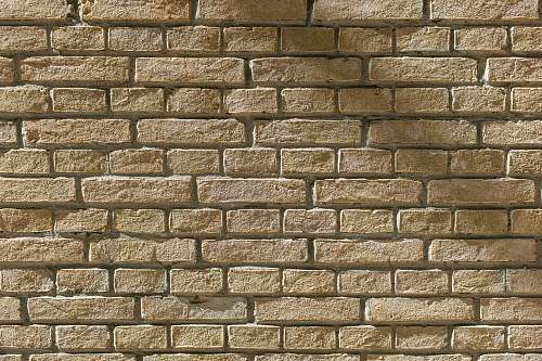 wall brown cinder brick wall venice