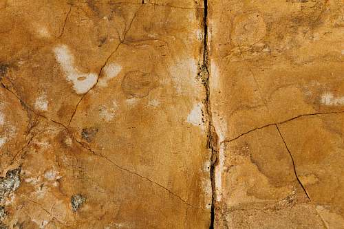 brown brown cracked wall wood
