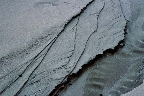 grey brown dirt ocean