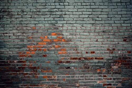background gray wall paint brick