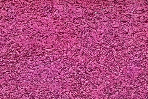 rug red and black painted wall pink