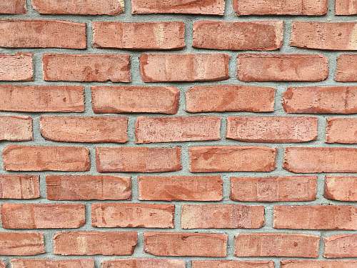 brick red brick wall during daytime house