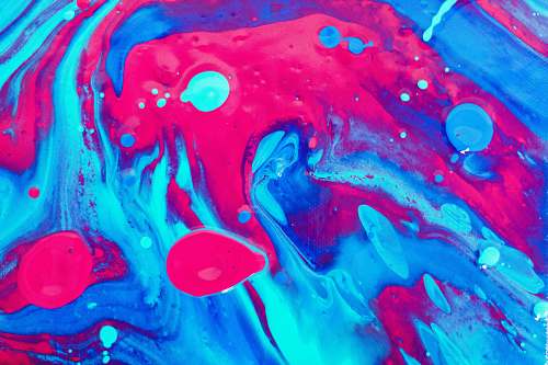 nature violet and blue abstract painting ocean