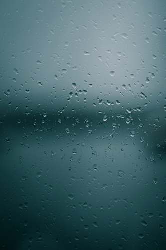 grey water droplets on glass panel stuttgart