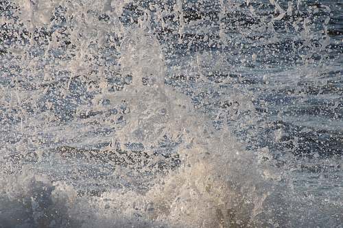 grey water splashing during daytime water