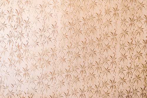 rug white and brown floral textile mexico city