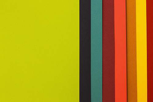 paper yellow, black, green, and orange digital wallpaper color