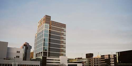 building architectural photography of white and brown concrete building newark