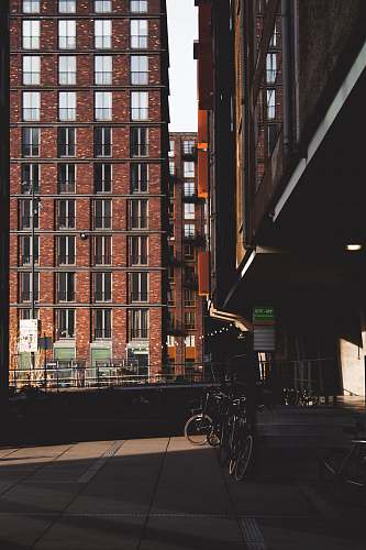 amsterdam bicycles on concrete pavement netherlands