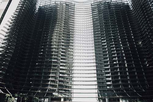 city black and white city buildings architecture