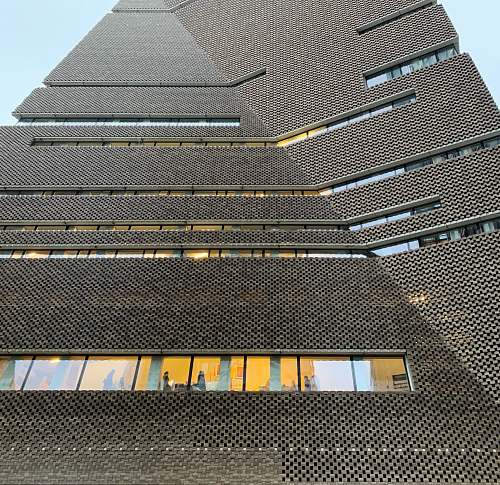 city black building during daytime urban