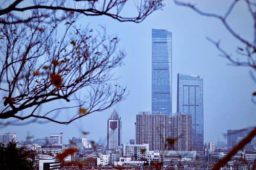 city city high-rise buildings high rise