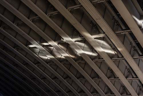 architecture gray roof lighting