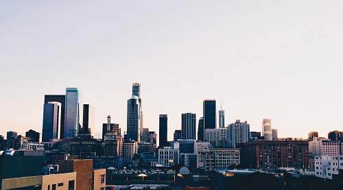 city high-rise buildings during daytime town