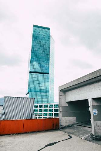 city infrastructures during day urban