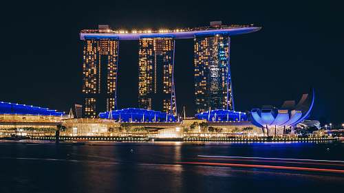 city Marina Bay Sands, Singapore high rise