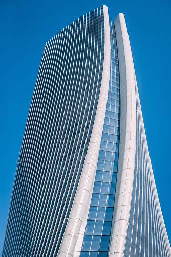 city photo of white high-rise building architecture