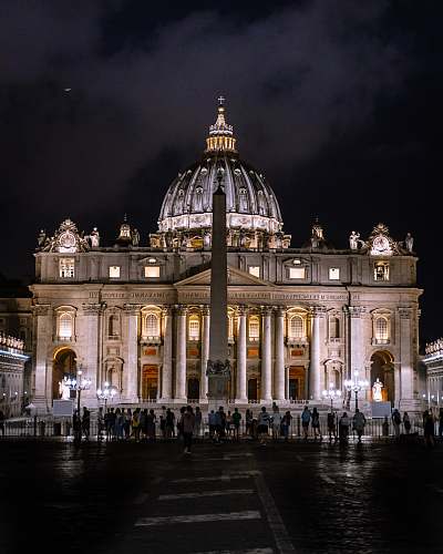 city St. Peter's Basilica, Vatican City downtown