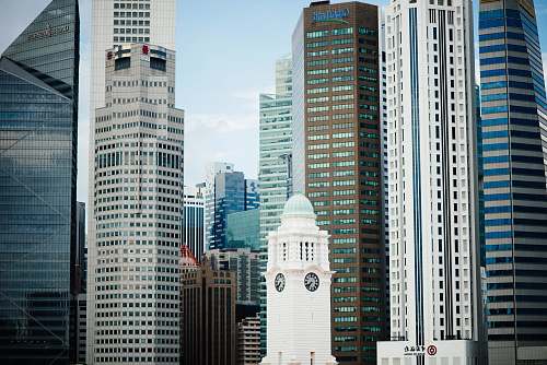 city towers in city high rise