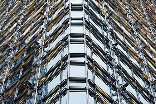 architecture worms eye view of building skyscraper
