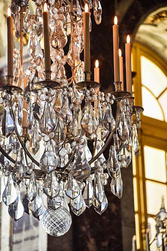 lamp crystal chandelier candle