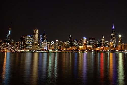 urban landscape photography of cityscape town