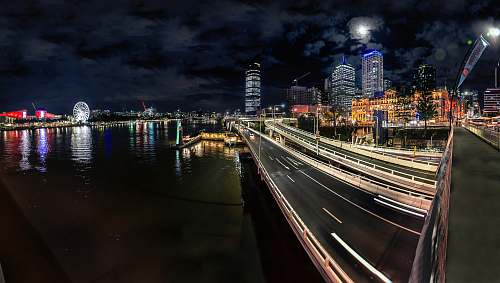brisbane time lapse photo of cars on bridge australia